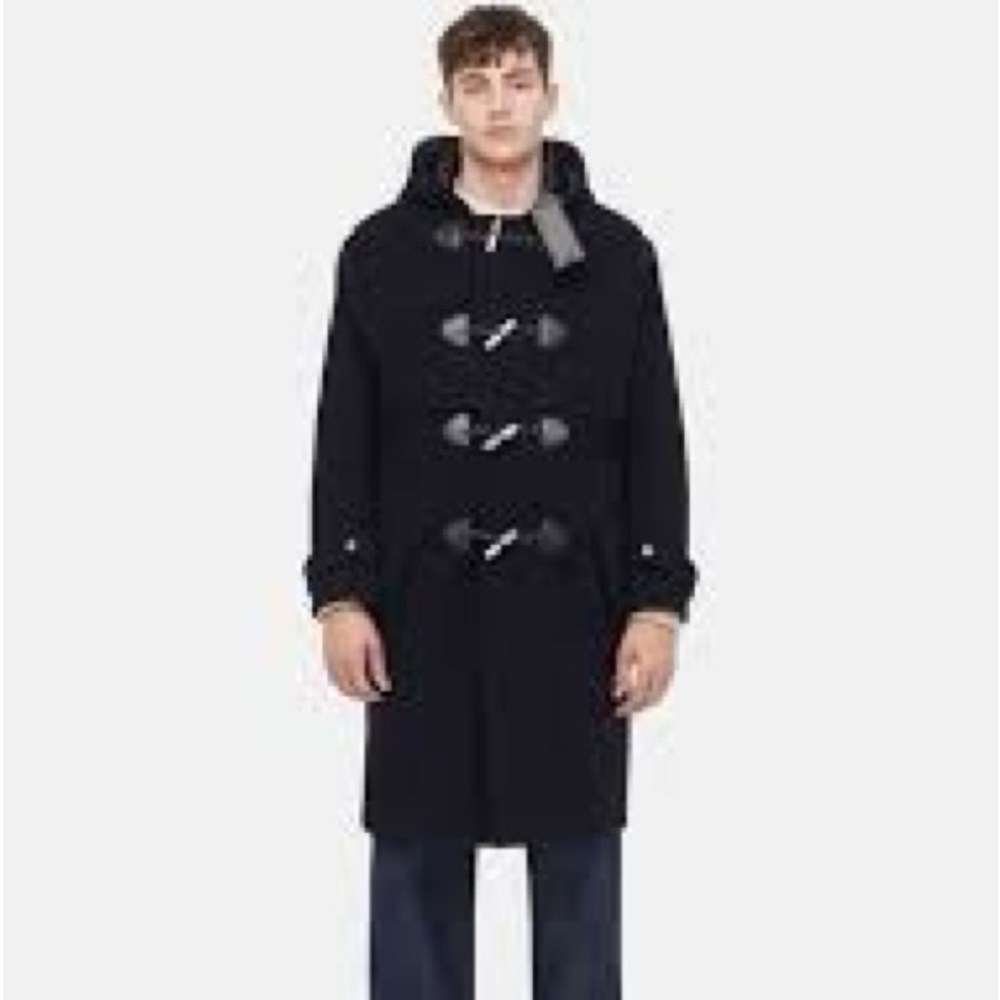 Gloverall Nicomede Classic Wool Duffle Coat - New!